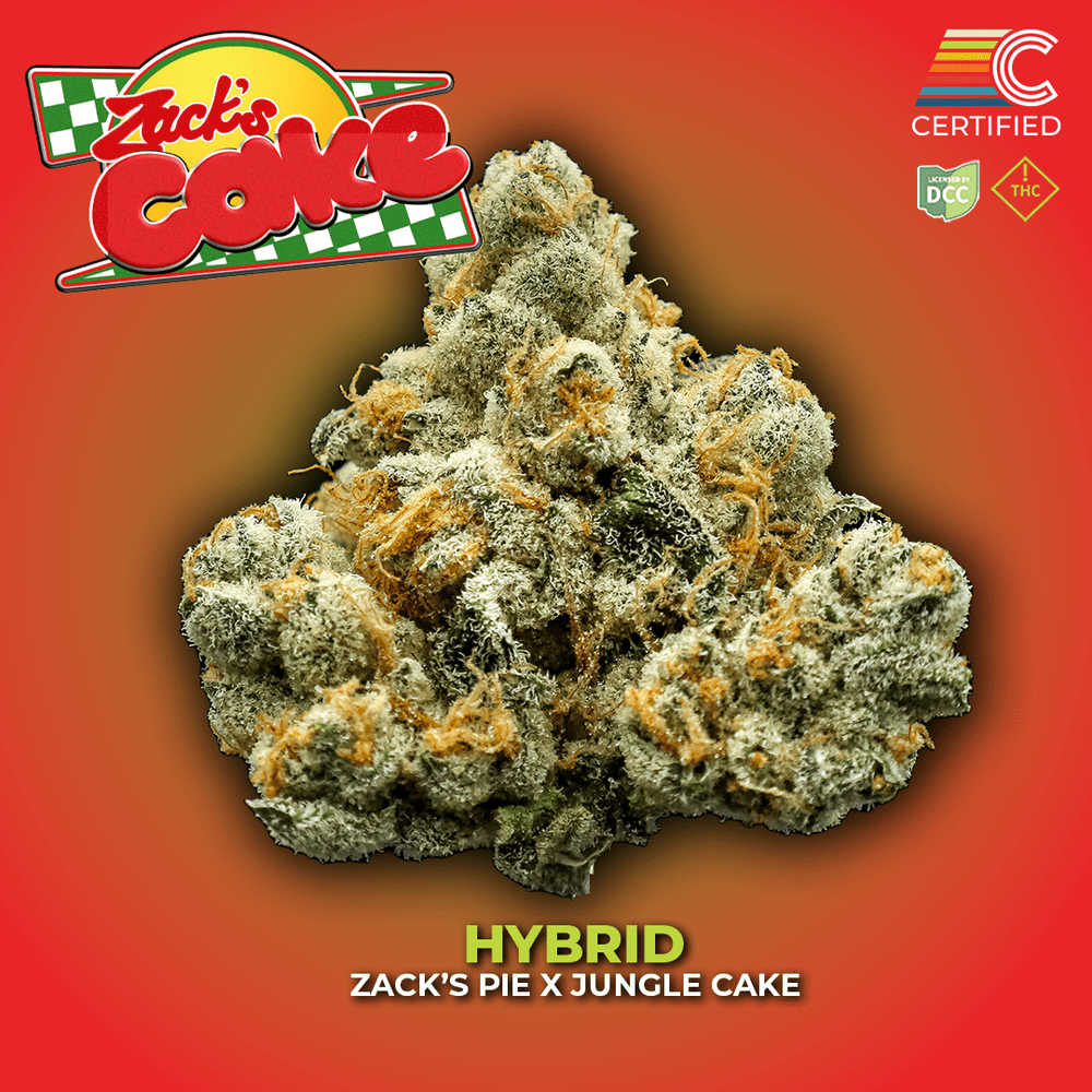 Zack's Cake Strain | Hybrid Cannabis Flower | CERTIFIED